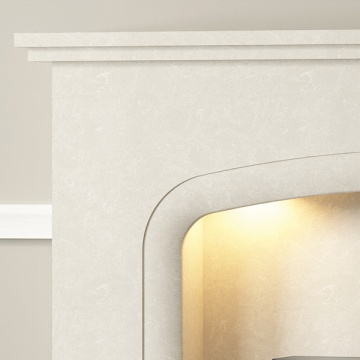 Elgin & Hall Viena Marble Fireplace